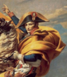 Napoleó al pas de Sant Bernat, de Jacques-Louis David